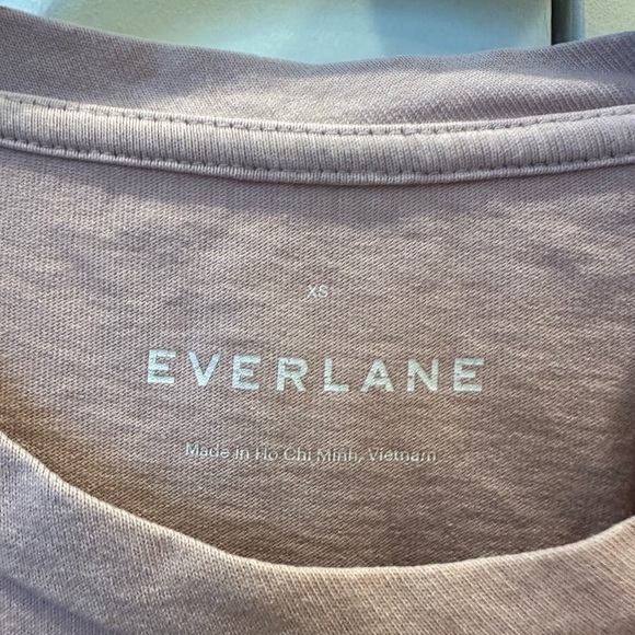 Everlane Lilac THE PREMIUM-WEIGHT CREW - Picture 5 of 7